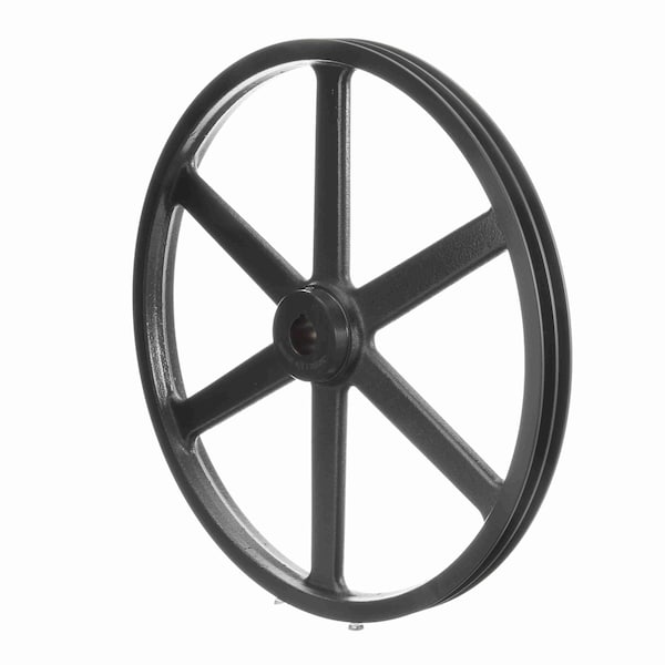 2 Groove Cast Iron Fhp - Finished Bore Sheave, 2AK184X 1 3/16